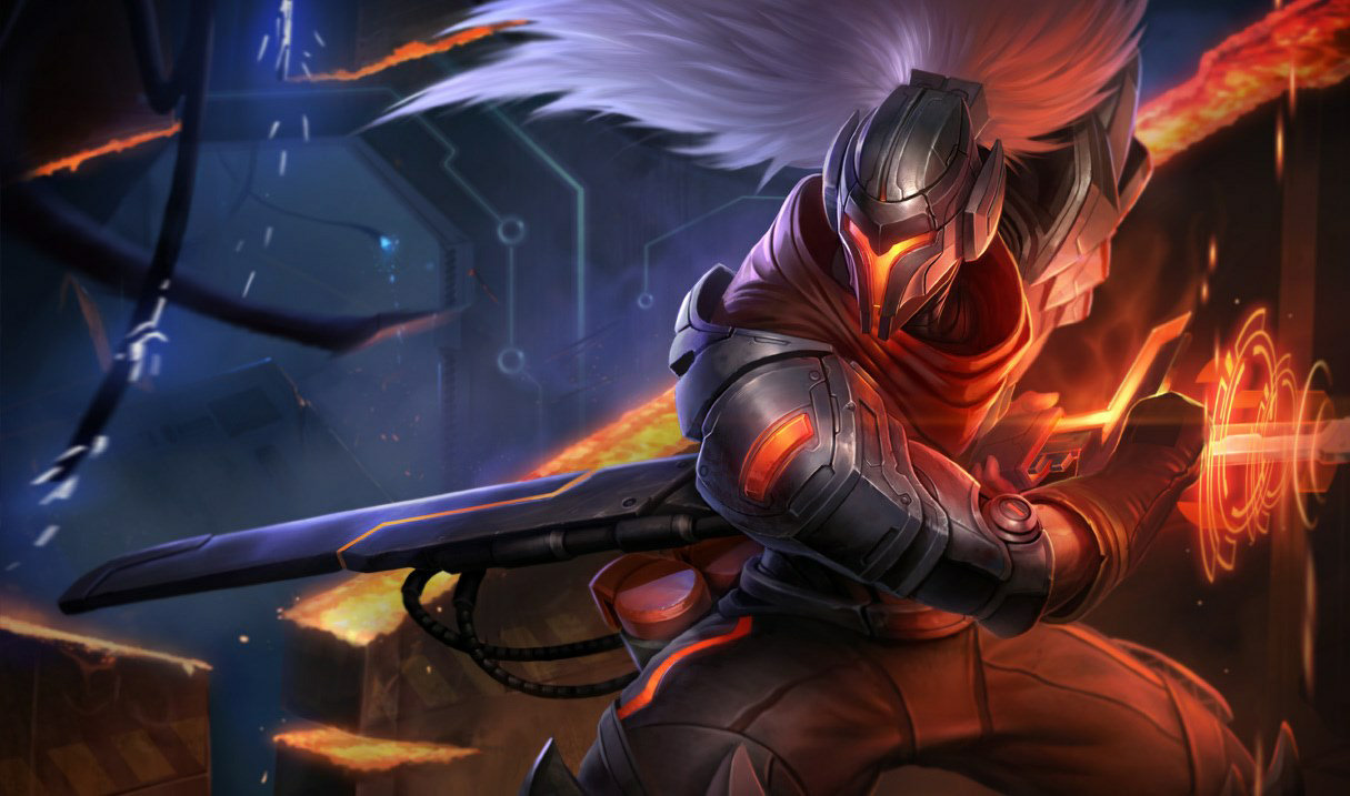 PROJECT: Yasuo splash art