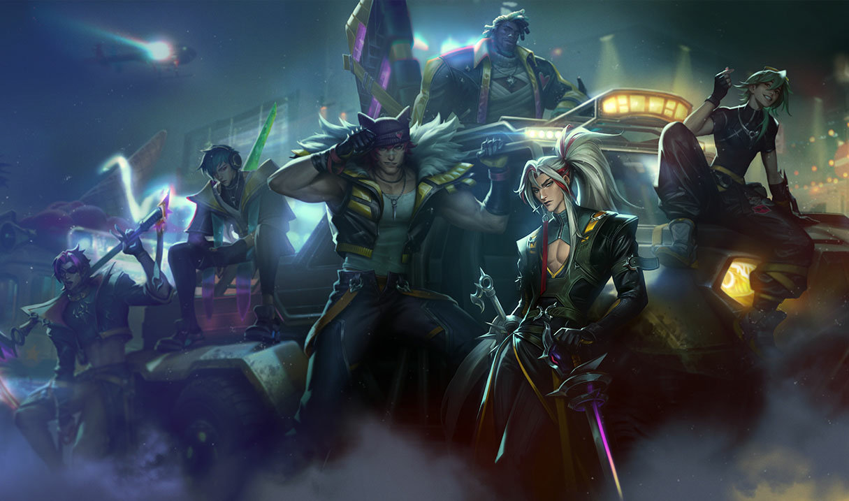 HEARTSTEEL Yone splash art