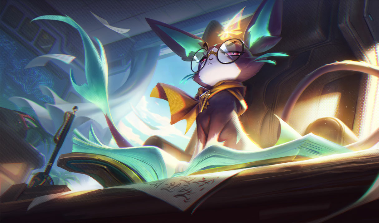 Battle Principal Yuumi splash art