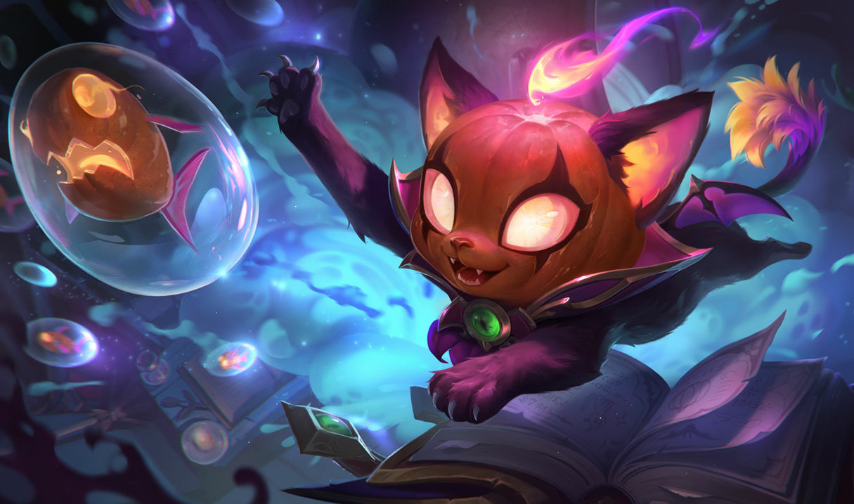 Bewitching Yuumi splash art