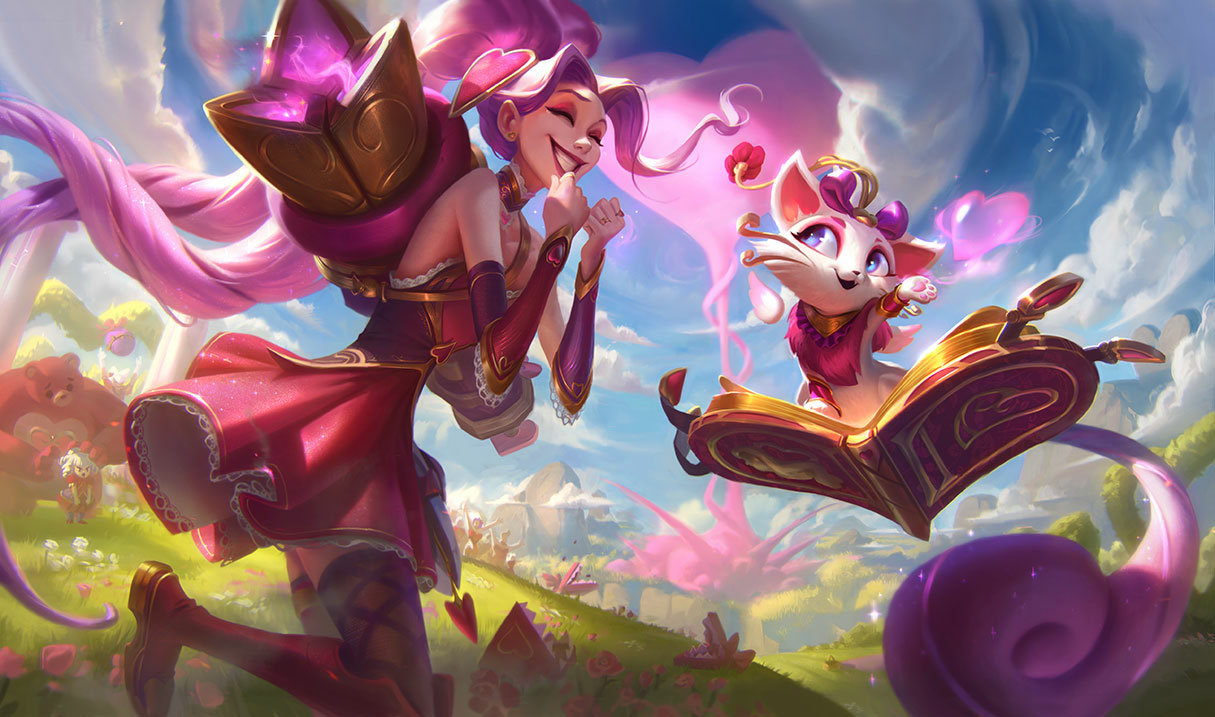 Heartseeker Yuumi splash art