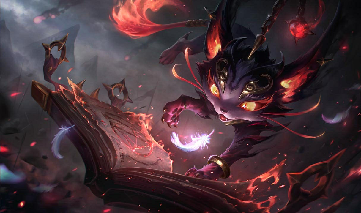 Nightbringer Yuumi splash art