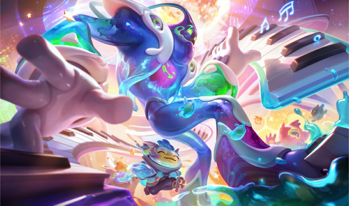 Space Groove Zac splash art