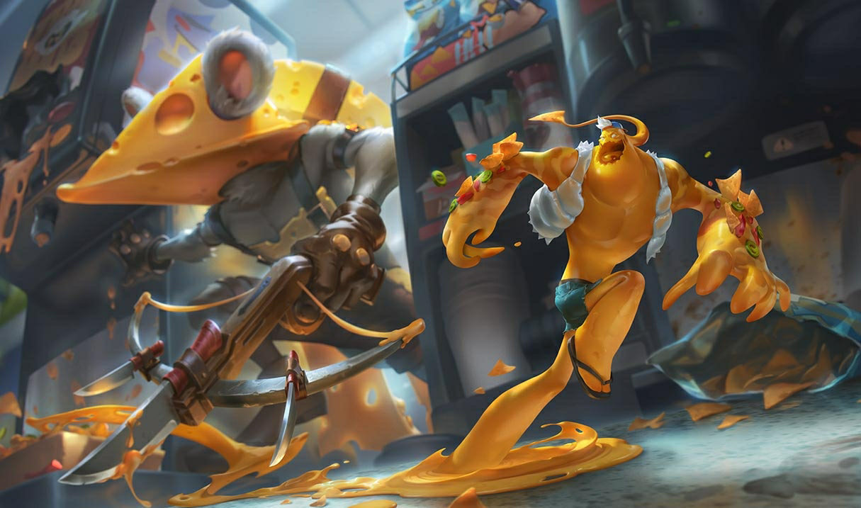 Zesty Dip Zac splash art
