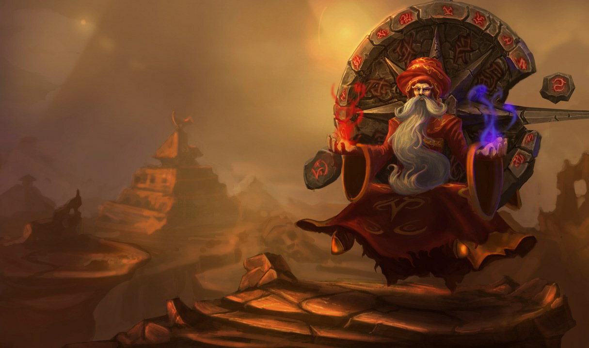 Shurima Desert Zilean splash art