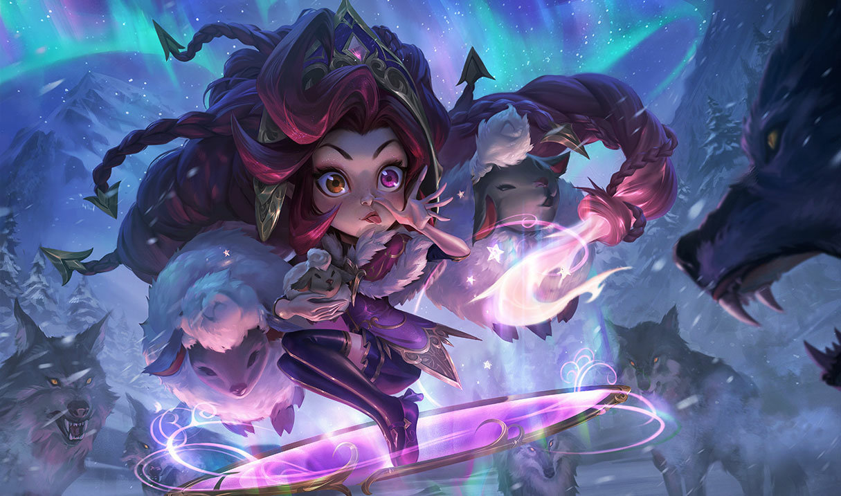 Winterblessed Zoe splash art