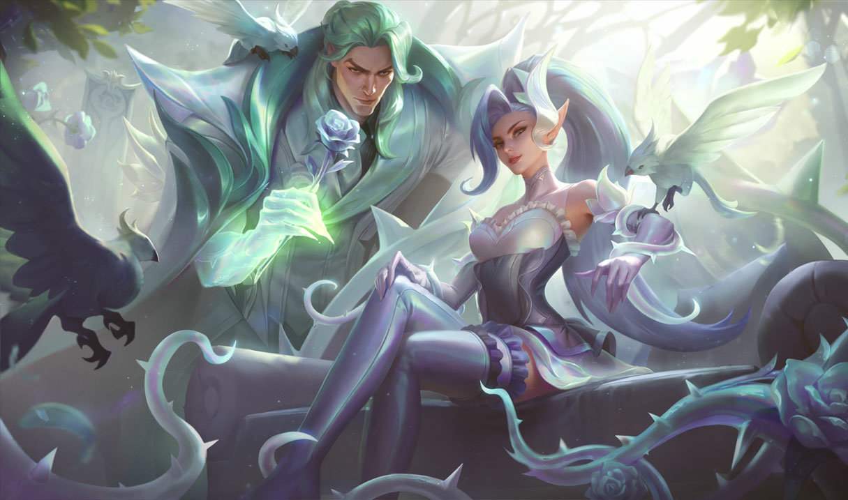 Crystal Rose Zyra splash art