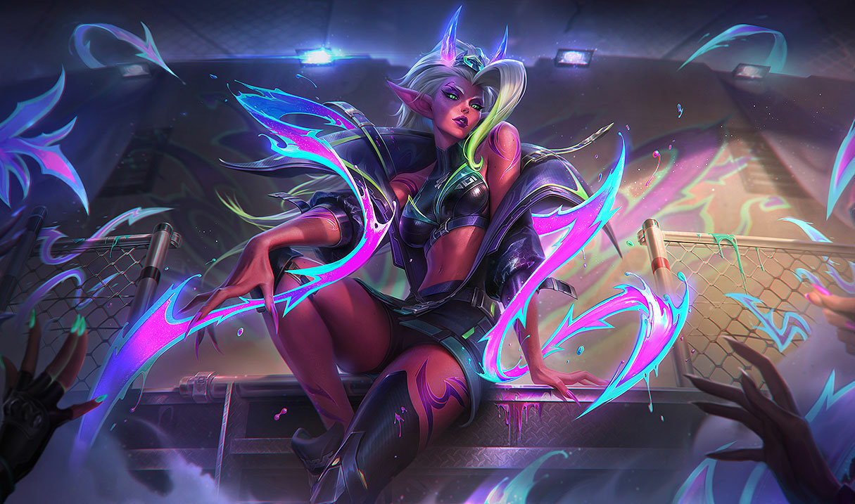 Street Demons Zyra splash art