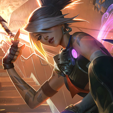 True Damage Akali — tile