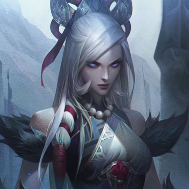 Snow Moon Caitlyn — tile