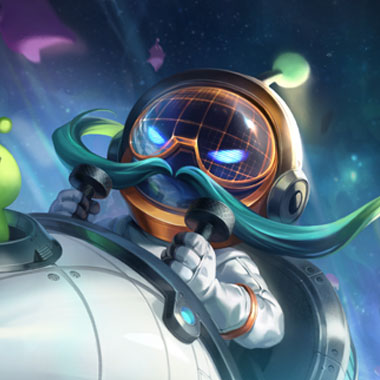 Astronaut Corki — tile