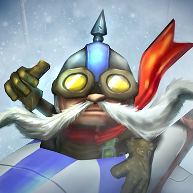 Ice Toboggan Corki — tile