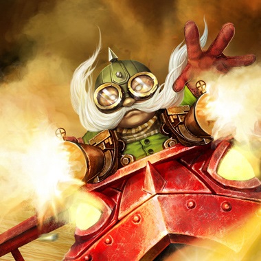Red Baron Corki — tile