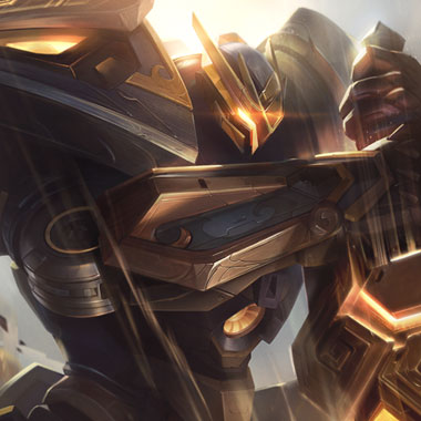 Prestige Mecha Kingdoms Garen — tile