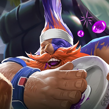 Superfan Gragas — tile