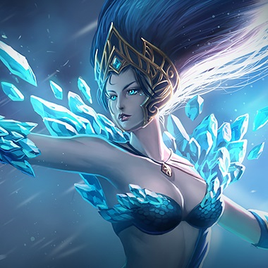Frost Queen Janna — tile