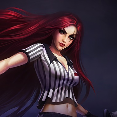 Red Card Katarina — tile