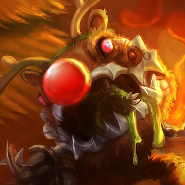 Reindeer Kog’Maw — tile