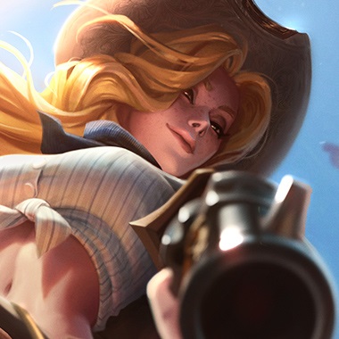 Cowgirl Miss Fortune — tile