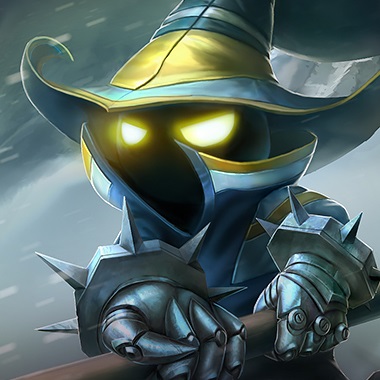 Curling Veigar — tile